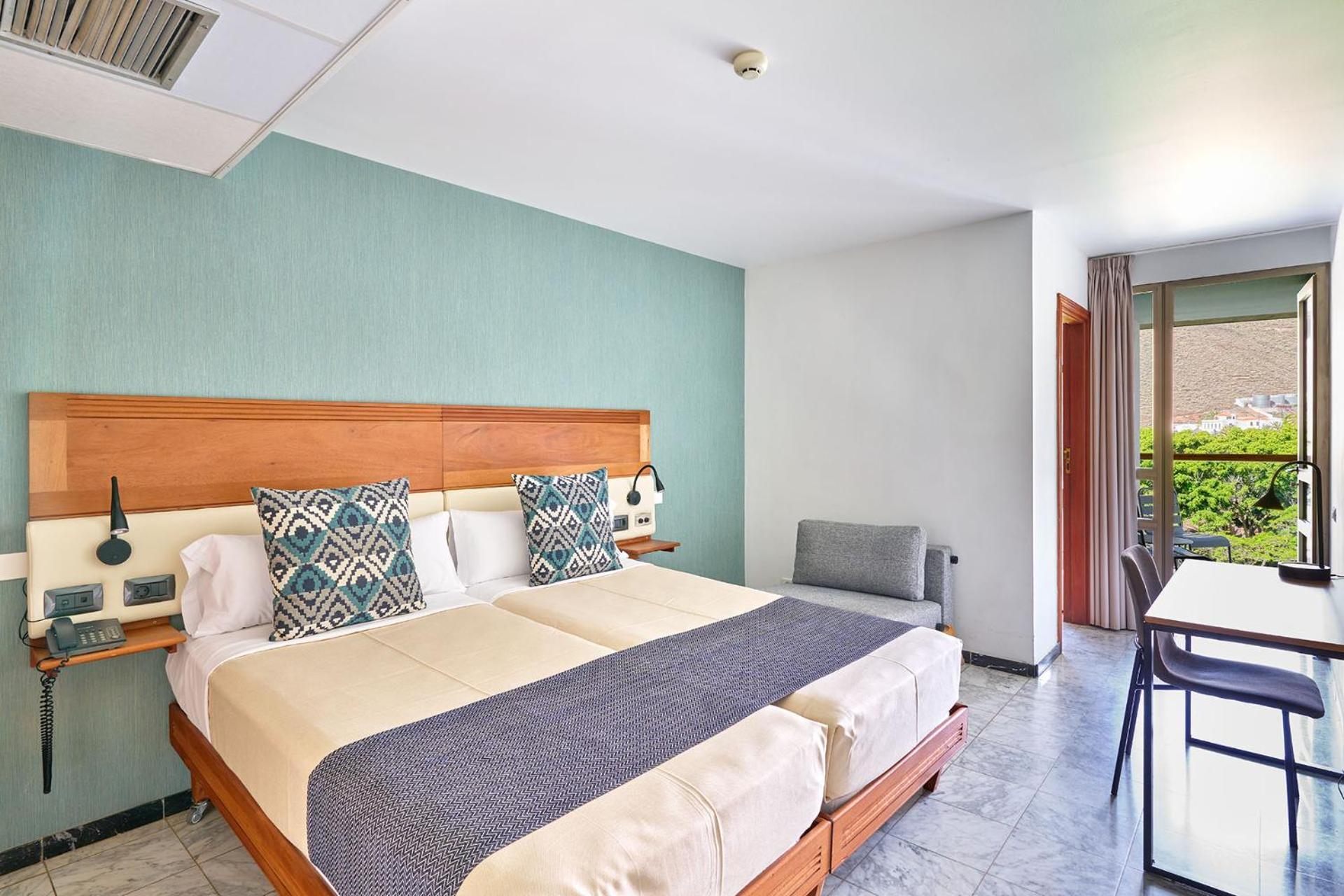 Habitación Individual con vistas al parque