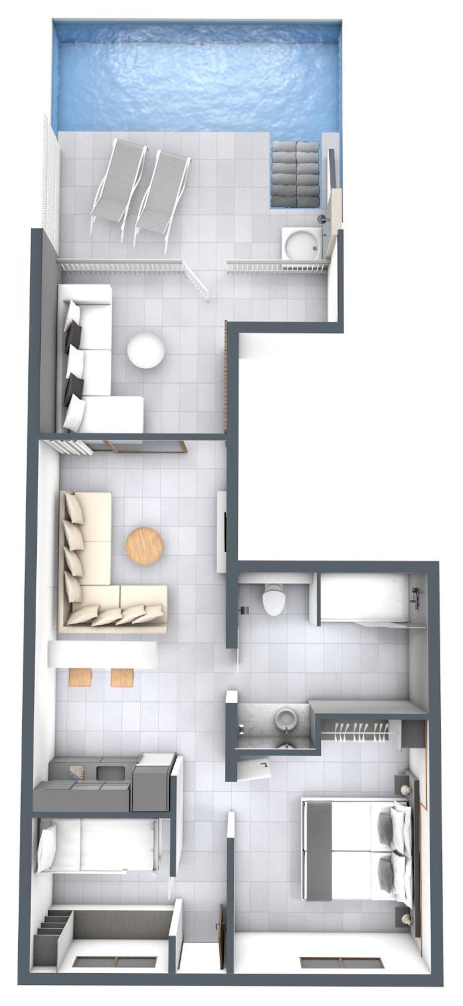 Leilighet Superior med 2 soverom