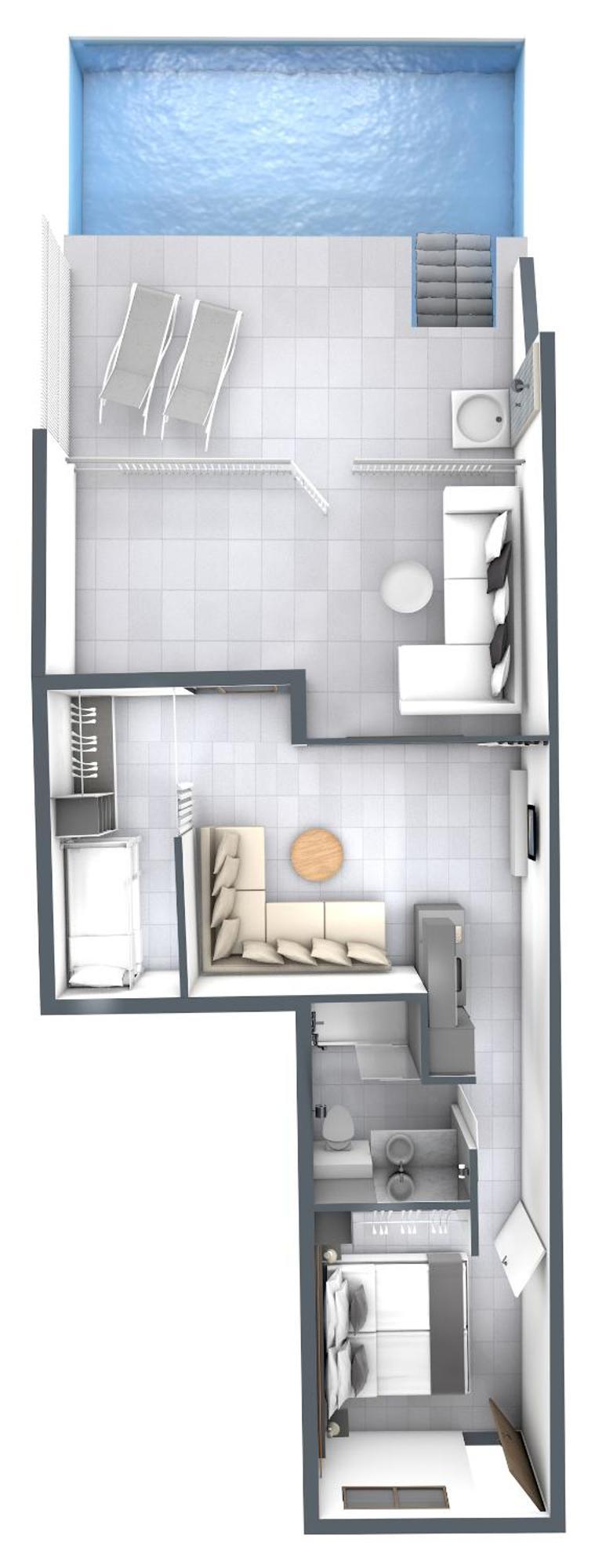 Leilighet Superior med 1 soverom
