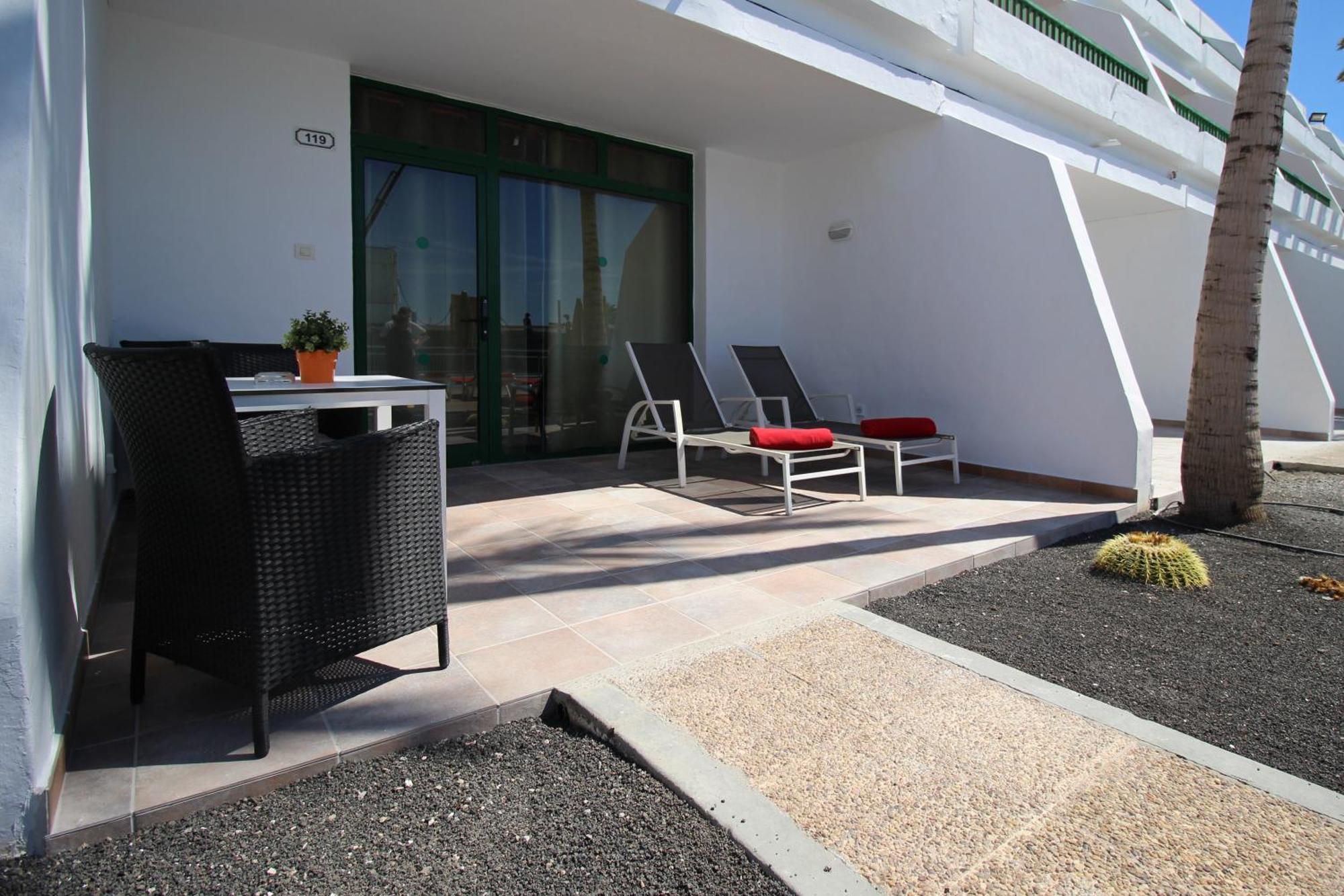 Apartment mit 1 Schlafzimmer und Poolblick