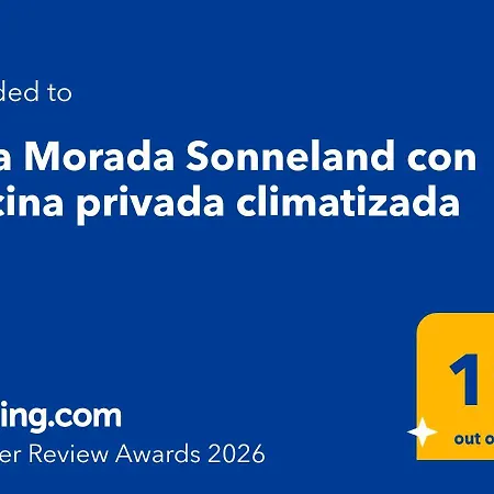 Villa Morada Sonneland Con Piscina Privada Climatizada-2
