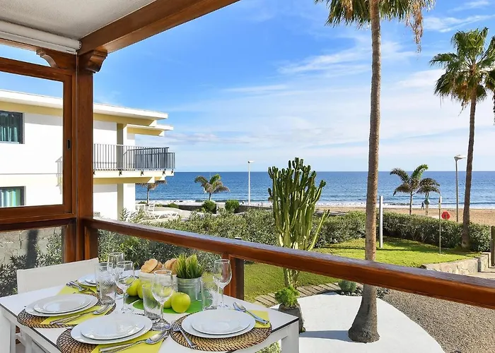 San Agustin Beach Apartments By Villagrancanaria acceptant les animaux