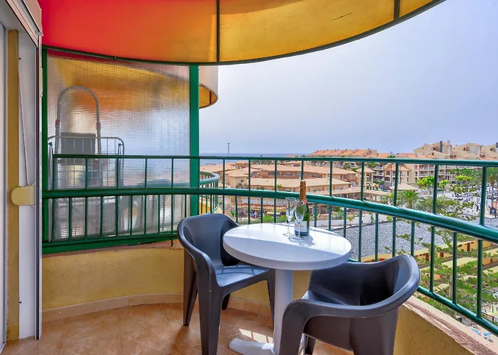 Haustierfreundliches Ferienwohnung Torres Del Sol 1A015 Playa de las Américas