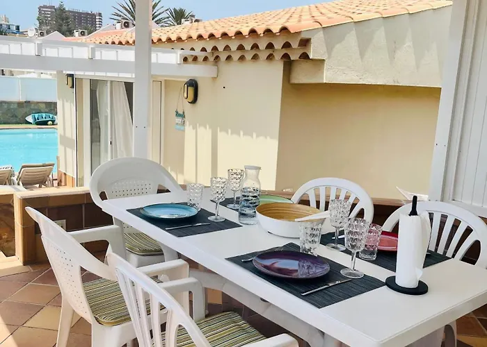 Villa Townhouse El Mar Playa del Inglés privato