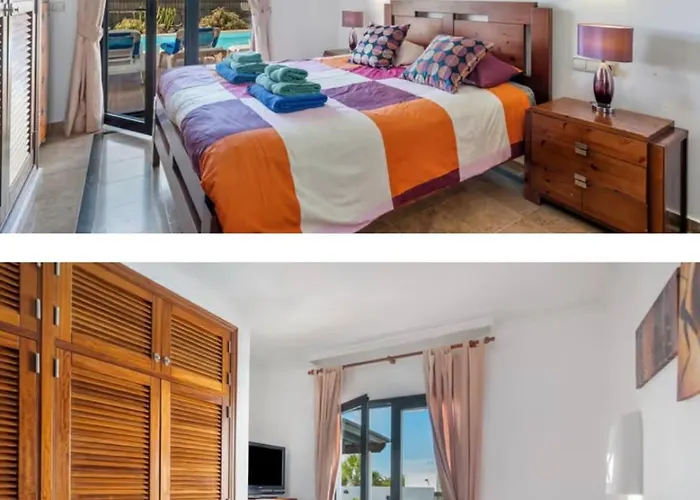 Villa Tania - Villa independiente con piscina privada Playa Blanca 