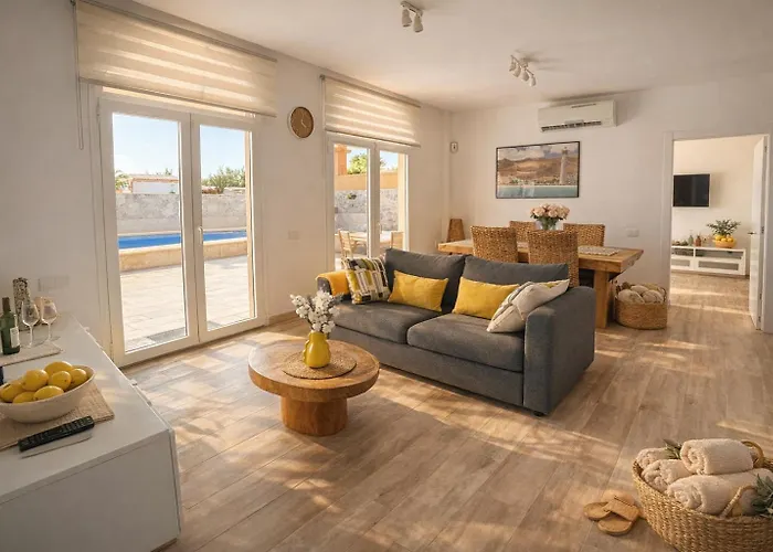 Villa Jandia Modern New Apartment Morro Jable Private Heated Pool Big Terrace