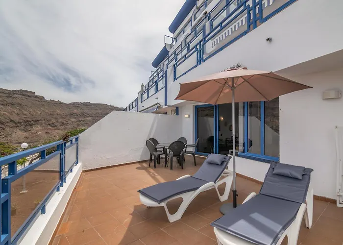 Haustierfreundliches Apartment Taurito Big Terrace